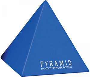Promotional Stress Balls: Pyramid Stress Balls